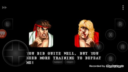 Street Fighter II Turbo: Hyper Fighting Ryu vs Ken luta completa