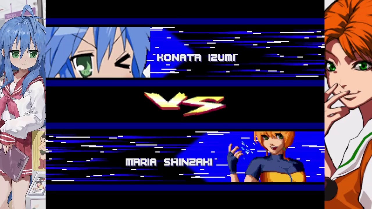 K2R2 Mugen Battle #6: Konata Izumi Vs. Maria Shinzaki