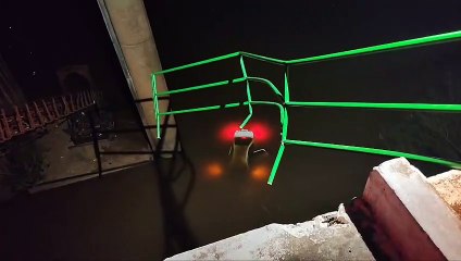 Carro cai no Rio Cuiabá