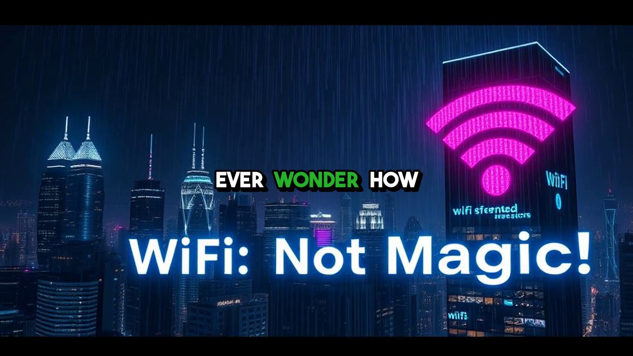 How Does WiFi Work? (Explained Like You're 5... and It's HILARIOUS)