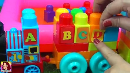 Trem do Alfabeto de Lego Gigante! Trem do Thomas o nº1