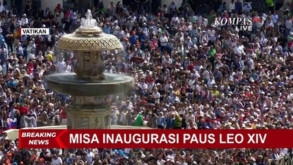 [FULL] Khotbah Paus Leo XIV dalam Misa Pelantikan di Santo Petrus Vatikan