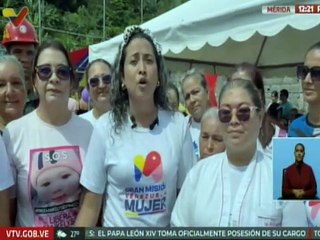 Mérida | Gran Misión Venezuela Mujer benefició a más de 500 féminas con jornada de atención integral