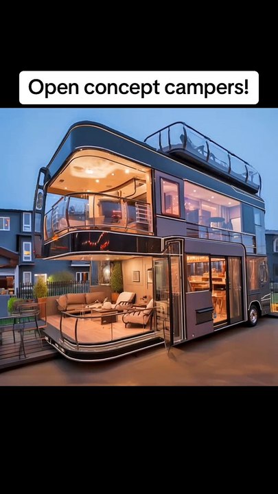 open concept Campers! Inspiring Designs
