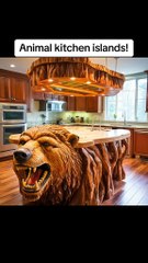 animal kitchen islands !! Inspiring Designs