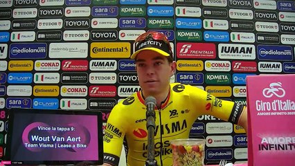 Cycling - Giro d'Italia 2025 - Wout Van Aert : "This win means a lot to me..."