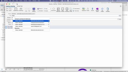 How to CREATE an Appointment on Microsoft Outlook Using a Mac Computer - Basic Tutorial | New