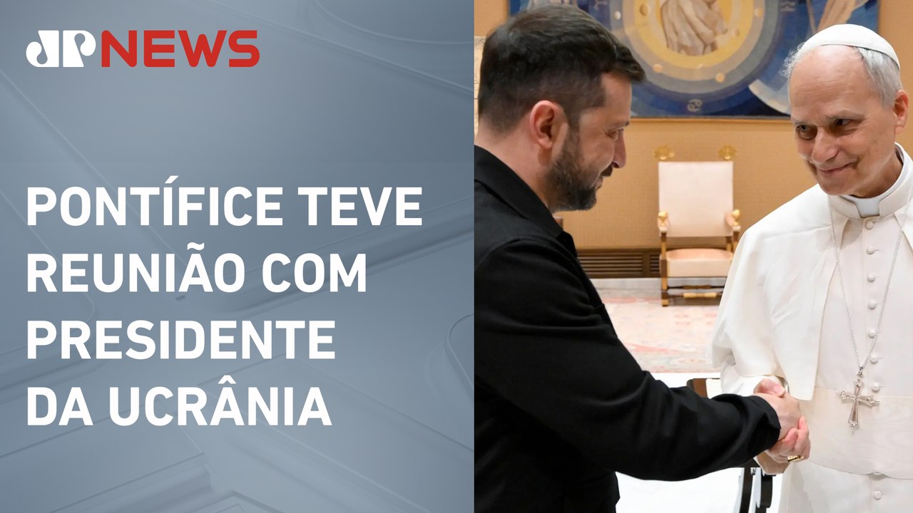 Volodymyr Zelensky agradece Papa Leão XIV por apelo de paz