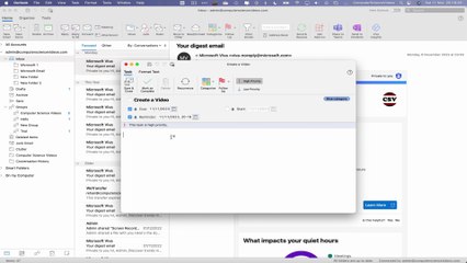 How to CREATE a New Task on Microsoft Outlook Using a Mac / Desktop Computer - Basic Tutorial | New