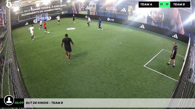 But de Kinois - Team B