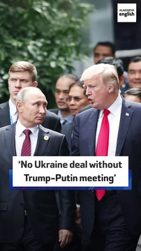 Rubio hangs Russia-Ukraine breakthrough on a possible Trump-Putin meeting.