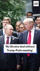 Rubio hangs Russia-Ukraine breakthrough on  a possible Trump-Putin meeting.