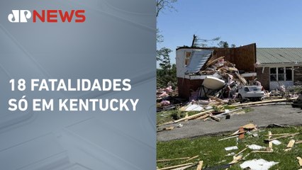 Tempestades deixam pelo menos 27 mortos nos EUA