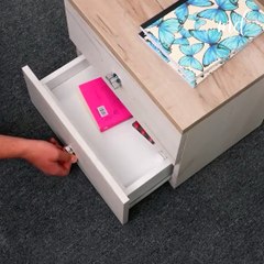 How to create concealed compartments within a drawer