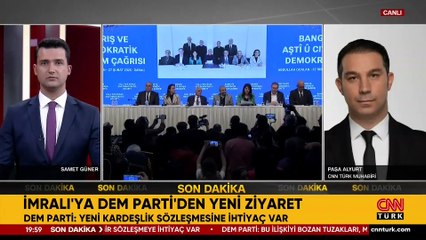 SON DAKİKA HABERİ: İmralı'ya DEM Parti'den yeni ziyaret: Yeni kardeşlik sözleşmesine ihtiyaç var