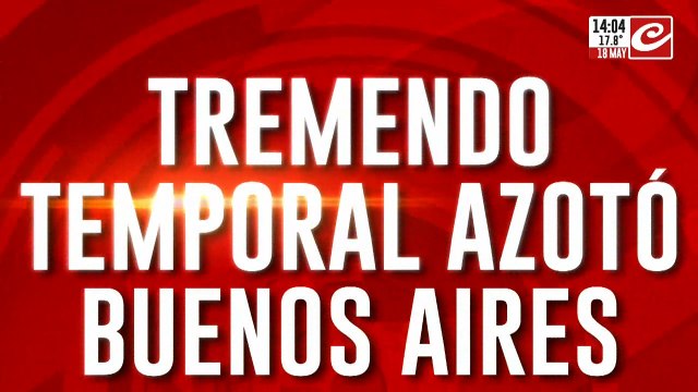 Temporal en Bahia Blanca: el día desppes de la inundacion