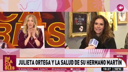 Fuerte revelación de Julieta Ortega sobre la internación de su hermano Martín