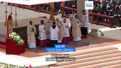 Intronisation de Léon XIV : le pape lance un appel à la paix