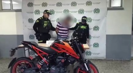 ¡No duró un mes en la calle! Salió de la cárcel y de una se robó una moto
