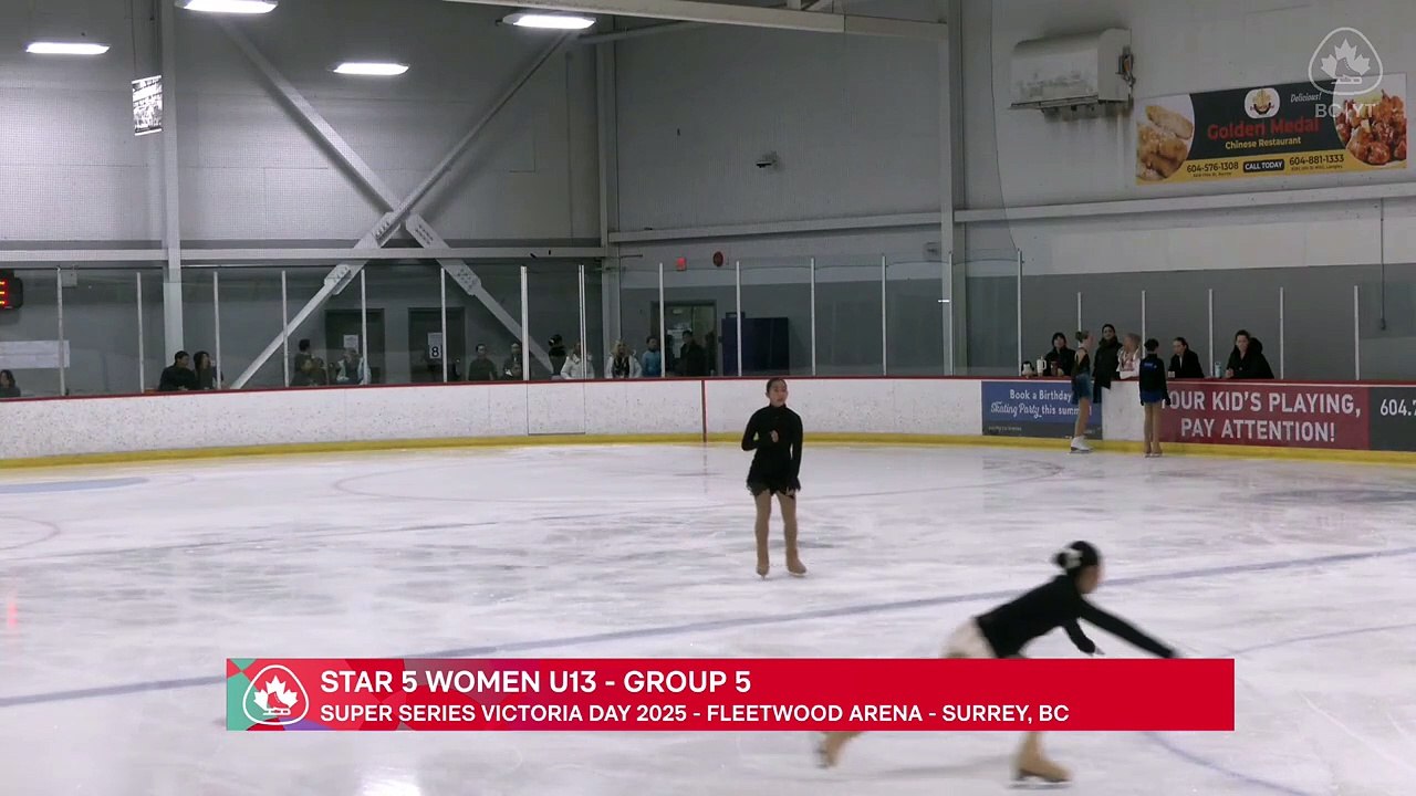 STAR 5 Women (U13 Gp5) Free Program Rink 2 - 2025 Super Series Victoria Day (32)