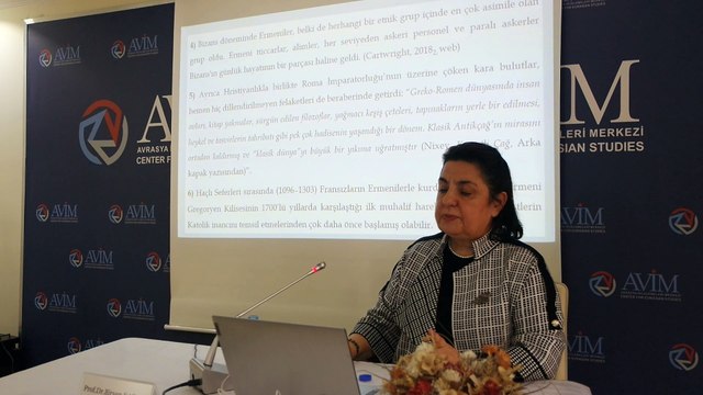 “YUNANLAR VE ERMENİLER: İLK TEMASTAN BUGÜNE” BAŞLIKLI KONFERANS