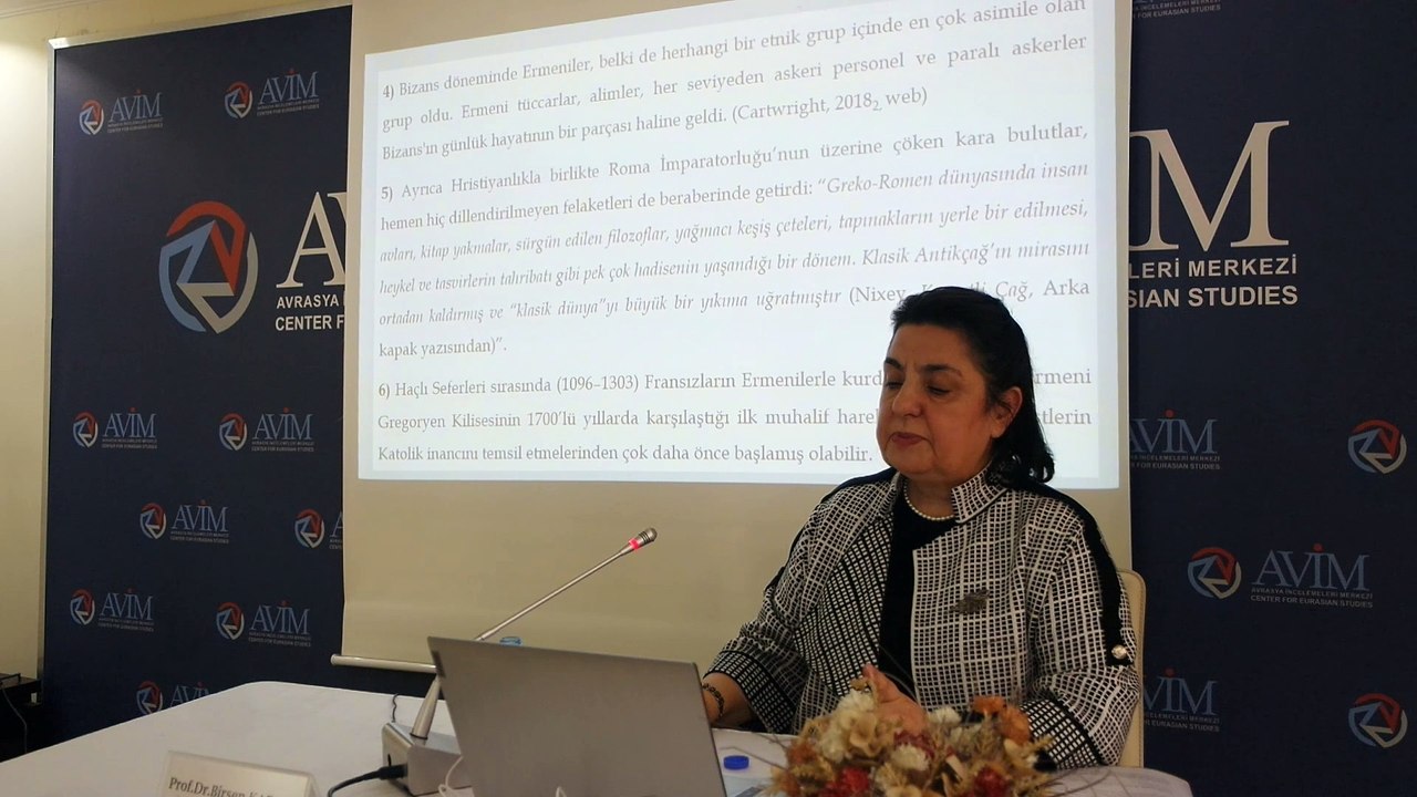“YUNANLAR VE ERMENİLER: İLK TEMASTAN BUGÜNE” BAŞLIKLI KONFERANS