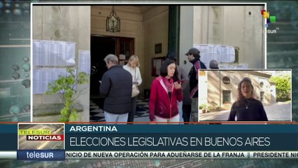 Argentinos acuden a las urnas en elecciones legislativas 2025