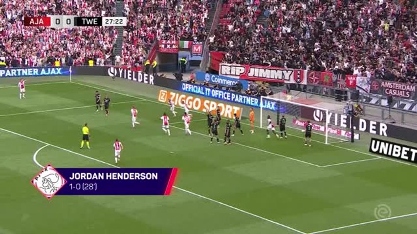 L'Ajax renoue avec la victoire, mais termine à la deuxième place (vidéo)