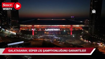 Galatasaray, Süper Lig şampiyonluğunu garantiledi