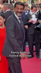 Ramzy Bedia au Festival de Cannes.