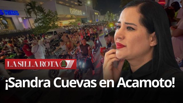 Sandra Cuevas reaparece en festival Acamoto