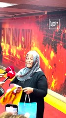 Ördüğü 'Osimhen bebeği' ile stadyuma davet edilen Neslihan Demir, Osimhen ile görüştü