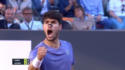 Alcaraz écrase Sinner pour décrocher son 7ème Masters 1000 à Rome 🎾