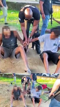 Vídeo mostra suspeitos queimando 700kg de cabos e peças metálicas furtados de empresas de energia