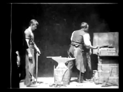 Blacksmith Scene 1893 - Edison Manufacturing Company - William K.L. Dickson & William Heise