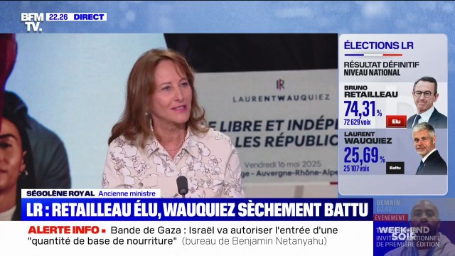 Le ministère de l'Intérieur est toujours une rampe de lancement : Ségolène Royal réagit à la victoire de Bruno Retailleau à la présidence des Républicains