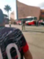 Homem parte para cima de PM e leva tiro em frente a santuário no PR