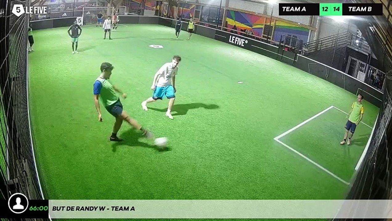 But de Randy W - Team A