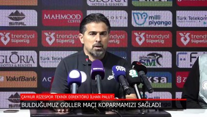 İlhan Palut: Ligi korkmaya başladığımız yerde noktalamadık