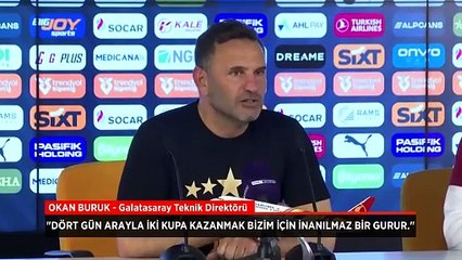 Okan Buruk'tan çifte kupa vurgusu