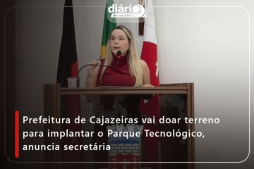 Prefeitura de Cajazeiras vai doar terreno para implantar o Parque Tecnológico, anuncia secretária