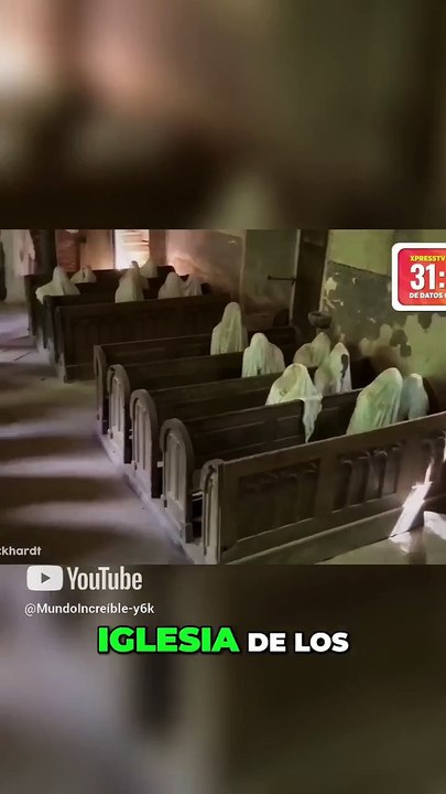 Explorando la Iglesia de los Fantasmas en Chequia#fantasmas