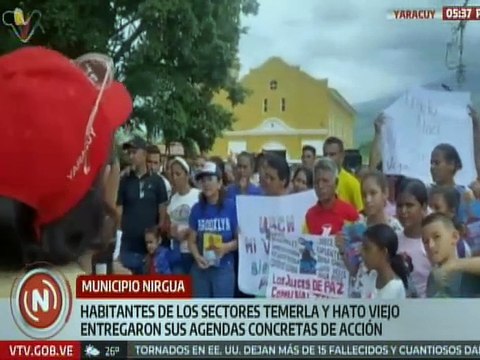 Yaracuyanos manifiestan su respaldo a los candidatos y candidatas del GPPSB