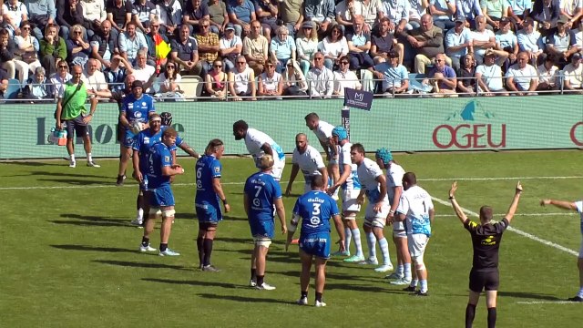 TOP 14 - Essai de Salesi RAYASI 2 (RCV) - Aviron Bayonnais - RC Vannes
