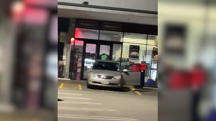 MetroMart smash-and-grab. Video: Supplied