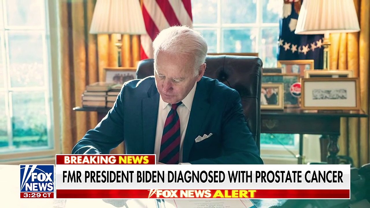 BREAKING: Biden diagnosed with ‘aggressive’ prostate cancer || Fox News TV