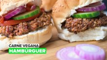 Carne Vegana: Hambúrguer