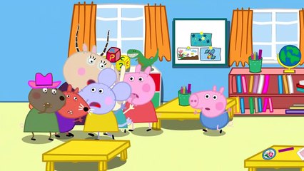 Peppa Pig Zombie Apocalypse, Peppa vs Mommy Face GIANT Zombie At House |