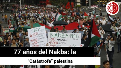 Cientos de manifestantes exigen frenar la guerra contra el pueblo palestino