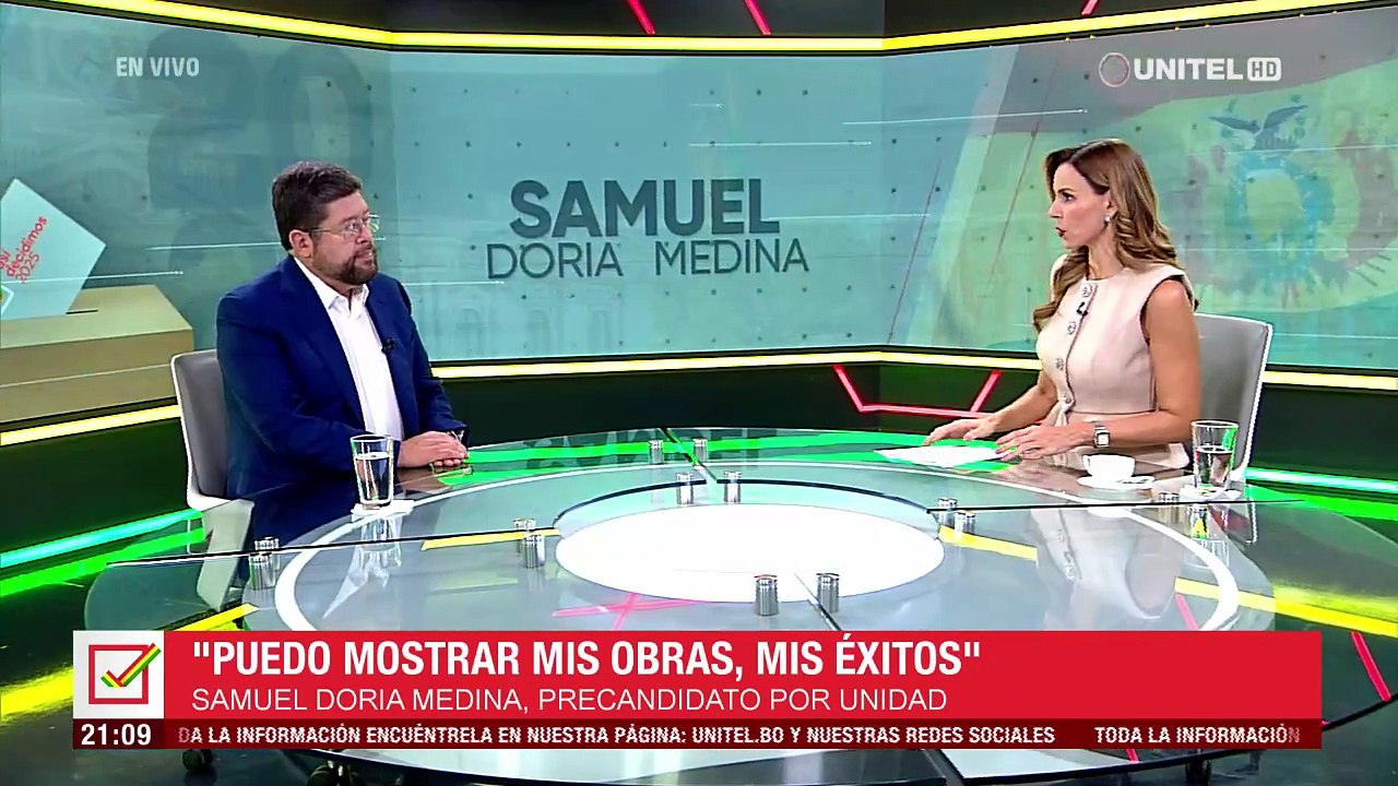 Samuel Doria Medina niega lista negra y dice que ofreció un ministerio a diputada pero no aceptó